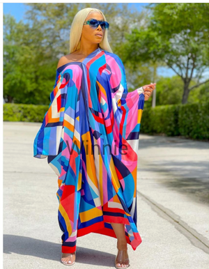 Kaftan Women Boho - Renkli kuveyt yeni Boho seksi V