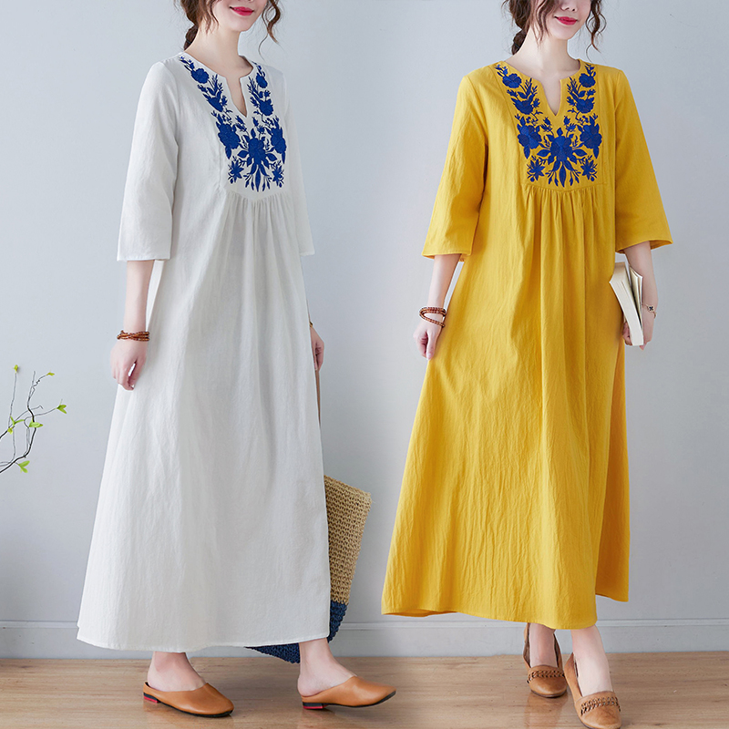 New Ethnic Fashion - Yeni Etnik Stil Bol Kesim Derin