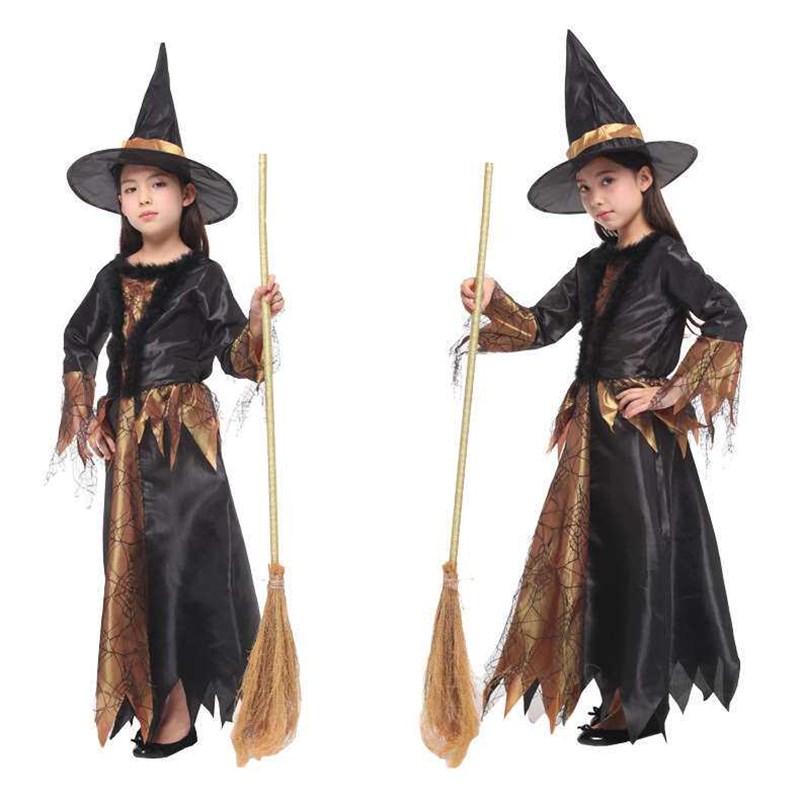 Ethnic Wear Fashion Brand - Cadılar Bayramı Cadı Sihirbazı Kostümü Cosplay