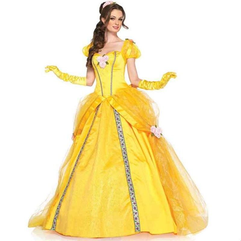 Ethnic Fashion Wear - Yetişkin Cadılar Bayramı Prenses Elbisesi Cosplay