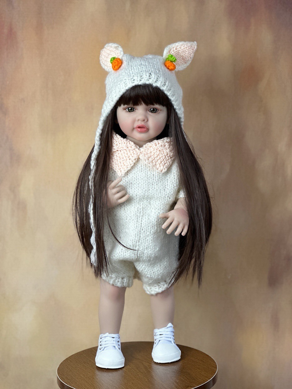 Ethnic Fashion Model - Yeniden Doğmuş Bebek Yumuşak Silikon Tam