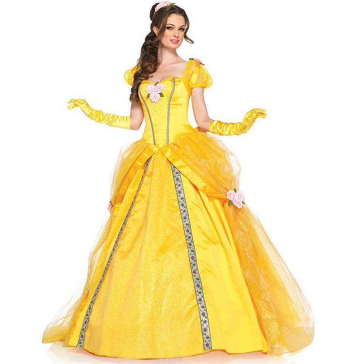 Ethnic Wear In Fashion - Yetişkin Cadılar Bayramı Prenses Elbisesi Cosplay