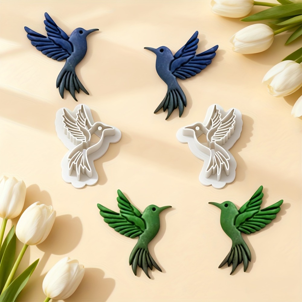 2 adet uçan sinek kuşu polimer - Ethnic Fashion Jewellery incelemesi ve fiyatı