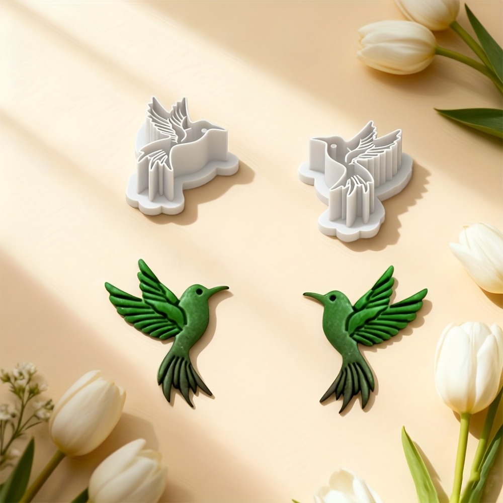 2 adet uçan sinek kuşu polimer - Ethnic Fashion Jewellery incelemesi ve fiyatı