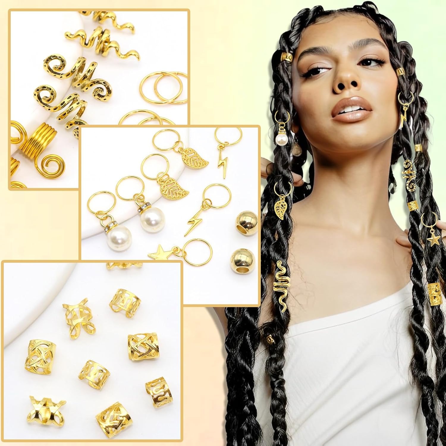 220 adet saç aksesuarları, kad - Ethnic Fashion Jewellery incelemesi ve fiyatı