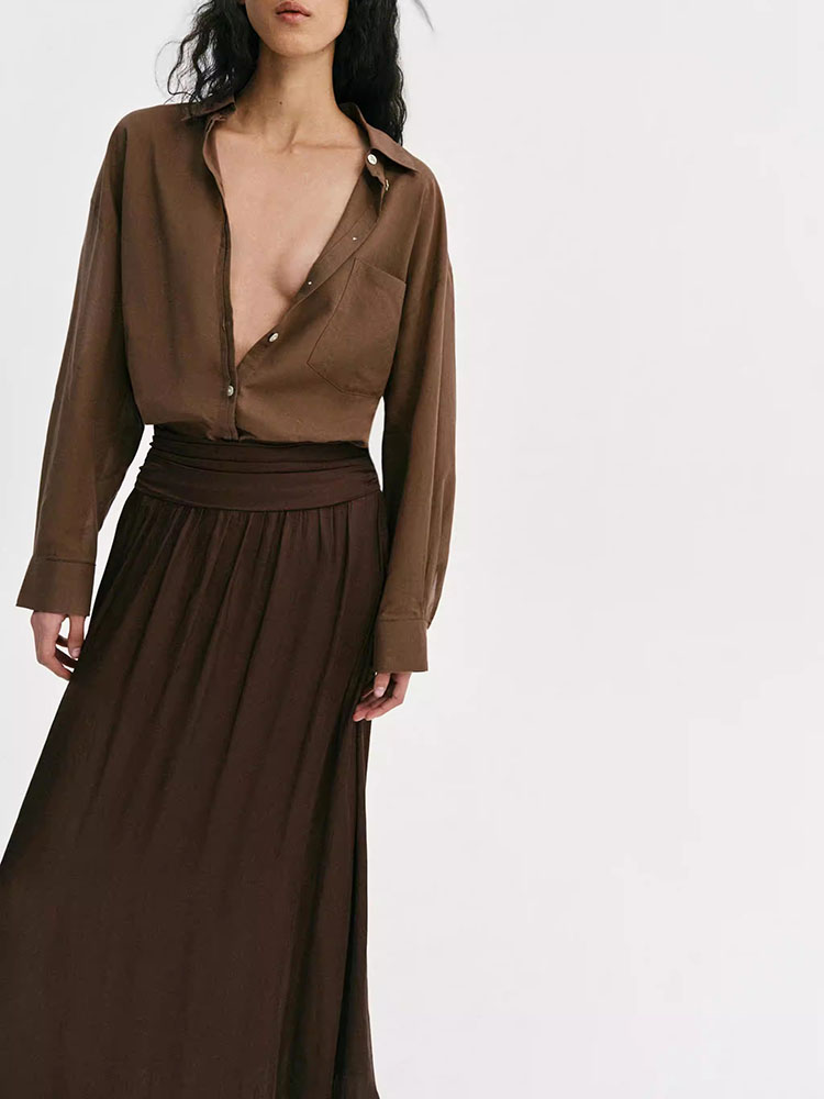 Yeni Yaz Kadın Midi Etek Moda  - New Ethnic Fashion incelemesi ve fiyatı