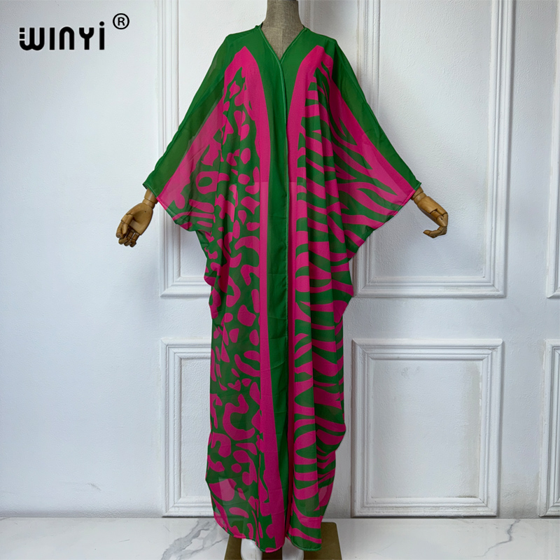 WINYI Afrika Bohem Baskılı Kim - Kaftan Women Boho incelemesi ve fiyatı