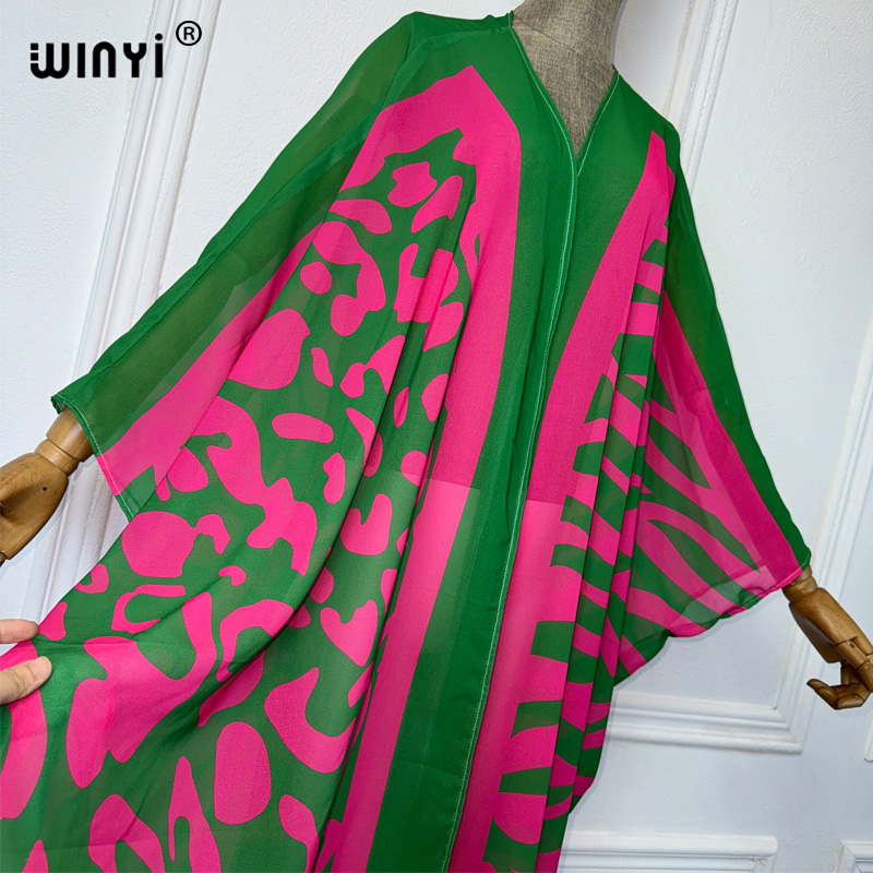 WINYI Afrika Bohem Baskılı Kim - Kaftan Women Boho incelemesi ve fiyatı