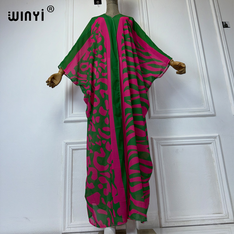 WINYI Afrika Bohem Baskılı Kim - Kaftan Women Boho incelemesi ve fiyatı
