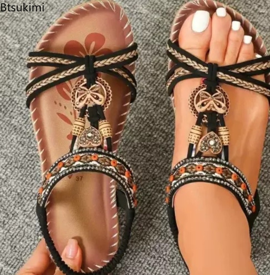 Kadın Bohemian Sandalet Açık P - Ethnic Fashion In incelemesi ve fiyatı